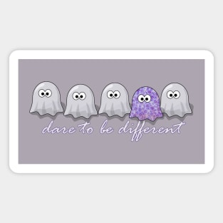 Dare to be Different Ghosts Magnet